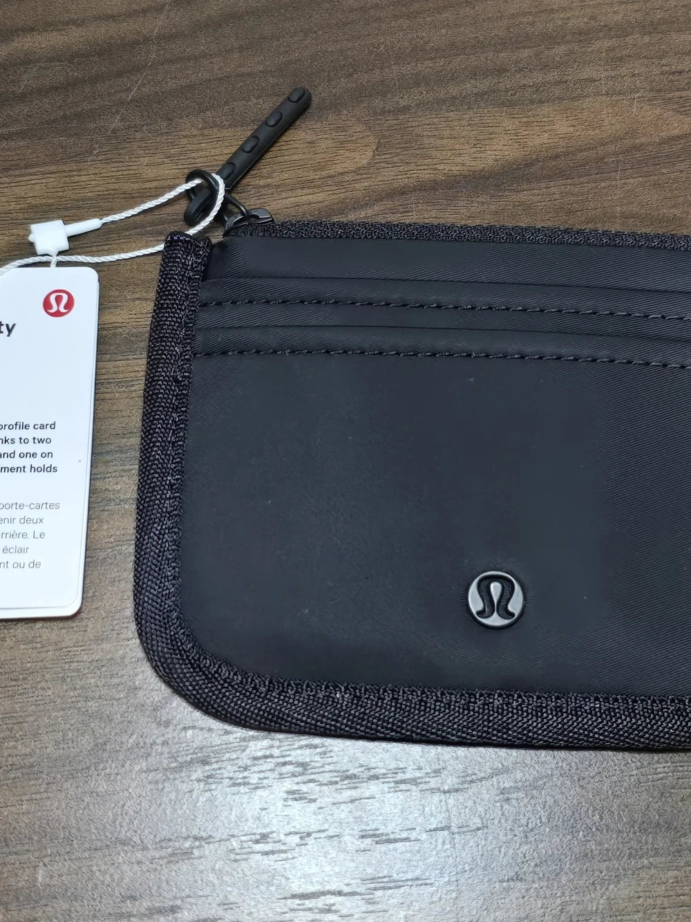 NWT- Lululemon Black True Identity Card Case ($28 Retail)